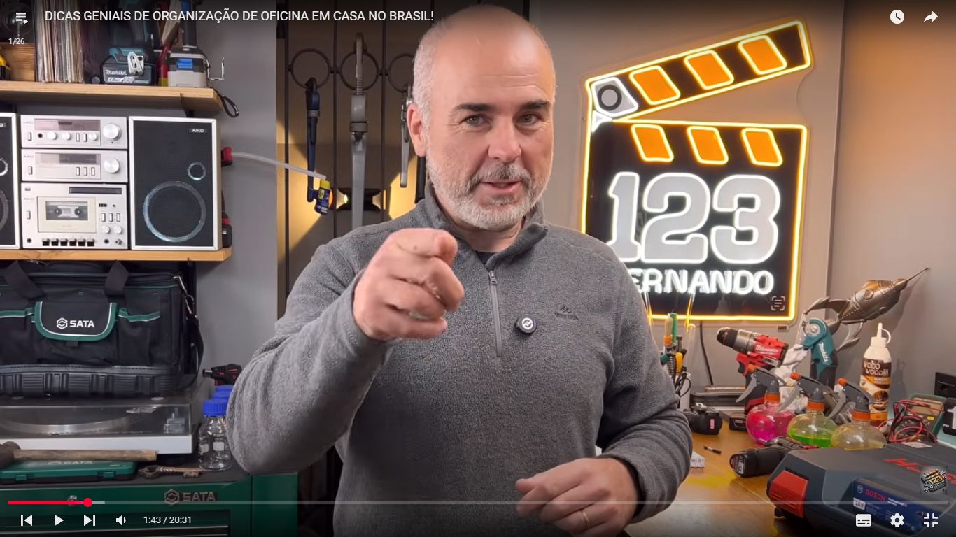 DICAS GENIAIS DE ORGANIZAÇÃO DE OFICINA EM CASA NO BRASIL!