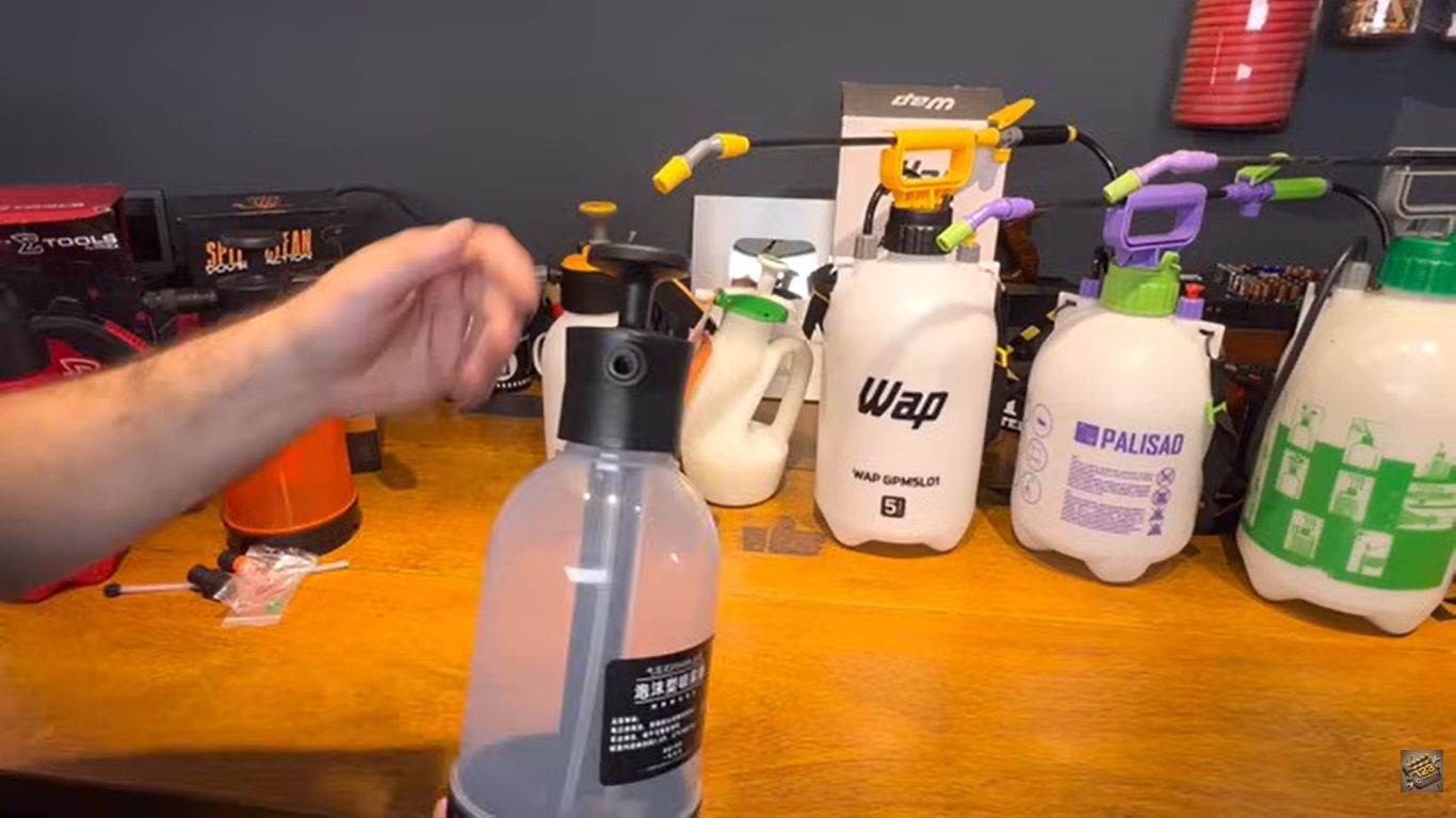 SNOW FOAM MANUAL OU PULVERIZADOR?