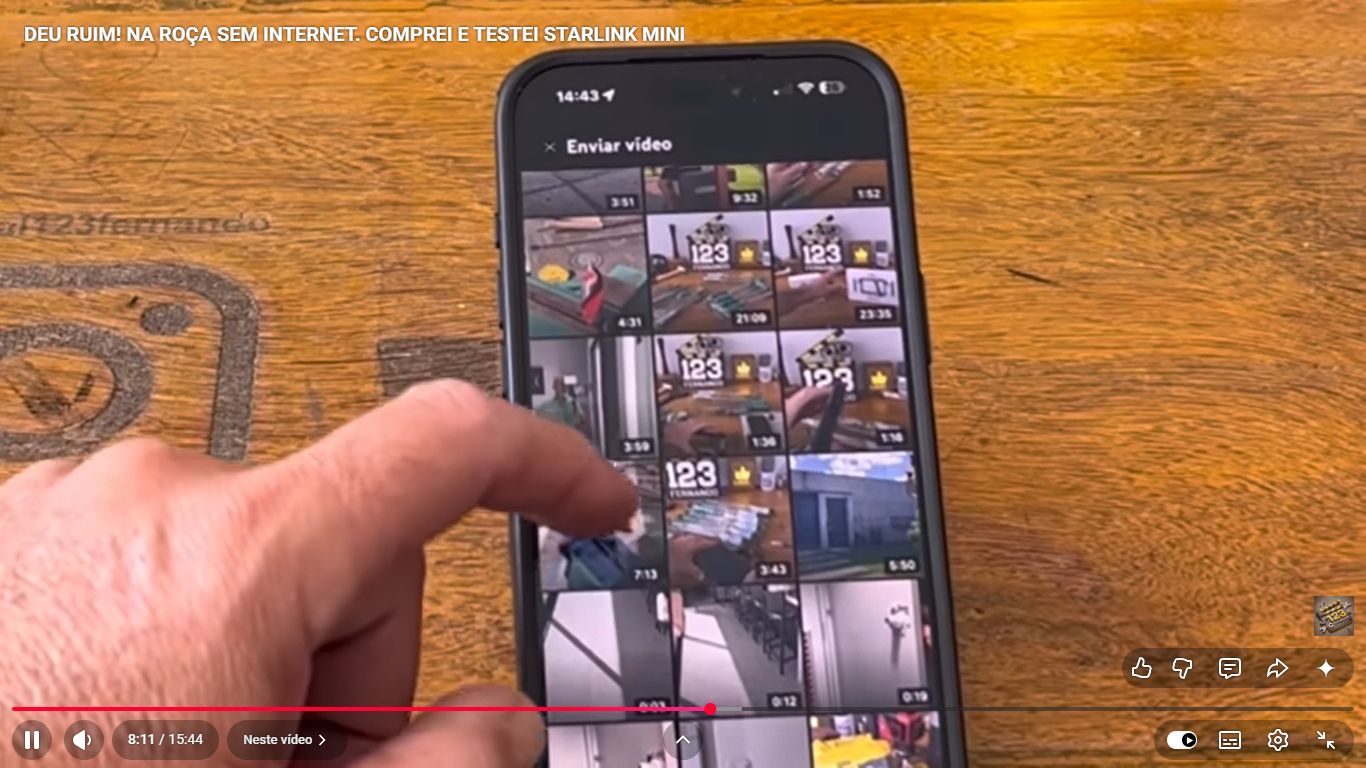 DEU RUIM! NA ROÇA SEM INTERNET. COMPREI E TESTEI STARLINK MINI