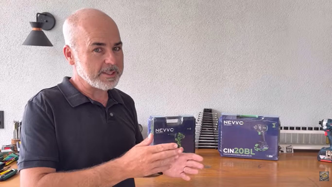 LANÇAMENTO MARCA NOVA BRASILEIRA NEVVO FERRAMENTAS A BATERIA
