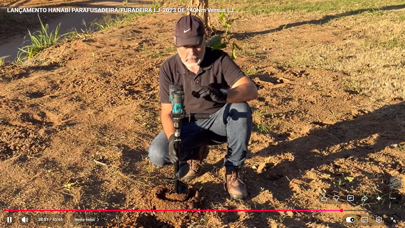 LANÇAMENTO HANABI PARAFUSADEIRA/FURADEIRA LJ-2023 DE 140Nm Versus LJ-2005 Versus Dewalt DCD996